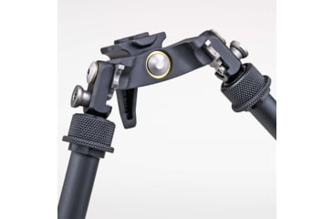 Image of Atlas CAL Gen 2 Standard Bipod, 4.8-9.2in Height Range, Area 419 ARCALOCK Clamp, Black, BT65NCPLUSA419ARCALK