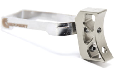 Image of Atlas Gunworks Geppert X-Line Vario 1911 Standard Trigger, Curved Medium, Silver, TCMS19