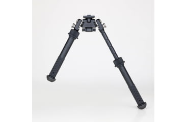Image of Atlas PSR Standard Bipod, 5-9.4in Height Range, Arisaka Picatinny Rail Slider, Black, BT46NCPLUSARSKPICSLDR