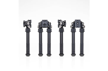 Image of Atlas PSR Standard Bipod, 5-9.4in Height Range, Arisaka Picatinny Rail Slider, Black, BT46NCPLUSARSKPICSLDR