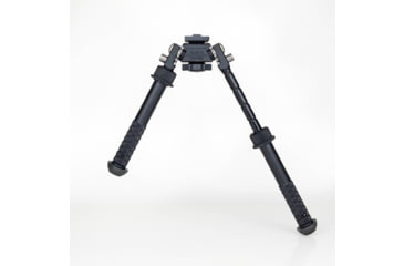 Image of Atlas V8 Bipod, 5-9.4in Height Range, Arisaka Picatinny Rail Slider, Black, BT10NCPLUSA419ARSKPICSLDR