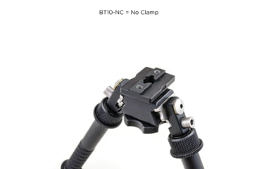 Image of Atlas V8 Bipod, 5-9.4in Height Range, Arisaka Picatinny Rail Slider, Black, BT10NCPLUSA419ARSKPICSLDR