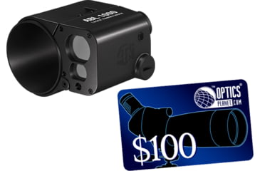 Image of ATN 1,000 yard Auxiliary Ballistic Laser Rangefinder &amp; 100 OpticsPlanet.com Email Gift Certificate