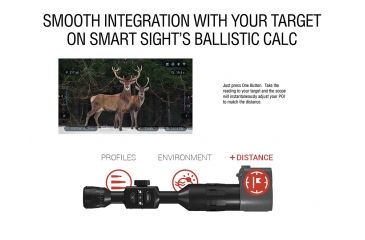 Image of ATN ABL Smart Rangefinder, Laser range Finder 1000m w/ Bluetooth, Black, ACMUABL1000