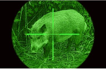 Image of ATN ARES4x-CGTI, Night vision Rifle scope NVWSARS4CI