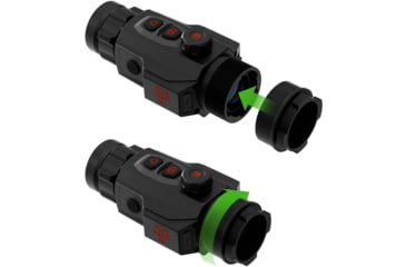 Image of ATN TICO 6 Scope Mounting System, 50mm Objective, 58.4 mm Clamp