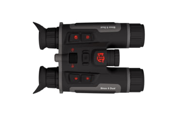 Image of ATN Binox 6 Dual Multispectral 6-48x25mm Thermal Imaging Binocular w/Built-in Laser Rangefinder, 50 Hz, 256x192, Black, MSBNB6225A