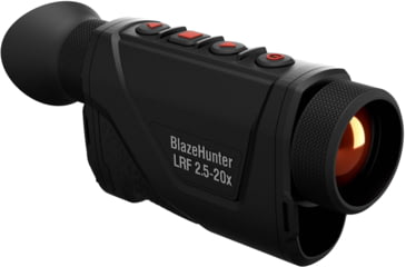 Image of ATN BlazeHunter Pro 2.5-20x35mm Thermal Monocular w/Built-in Laser Rangefinder, 50 Hz, 640x512, Black, TIMNBLH635LRF