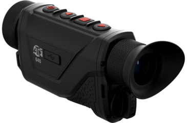 Image of ATN BlazeHunter Pro 2.5-20x35mm Thermal Monocular w/Built-in Laser Rangefinder, 50 Hz, 640x512, Black, TIMNBLH635LRF