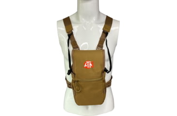 Image of ATN Deluxe Harness Chest Pack for BinoX 4K/4T or OTS LT/4T, Brown, ACMUBHCP1