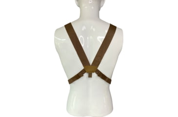 Image of ATN Deluxe Harness Chest Pack for BinoX 4K/4T or OTS LT/4T, Brown, ACMUBHCP1