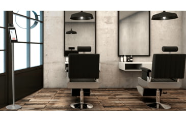 Image of ATN Floor Stand for Thermal Entry Wizard, Silver, ACTEWFS1