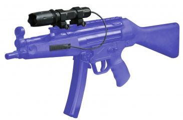 Image of ATN J169W Flashlight with Controller on Gun