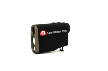 Image of ATN Laser Ballistics 1500 Rangefinder w/ Bluetooth, Ballistic Calculator and Shooting Solutions App, Black, LBLRF1500B