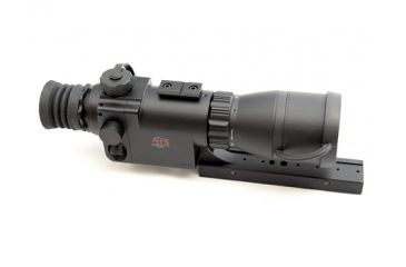 Image of ATN MK 350 Guardian Night Vision Rifle Scope, Black w/ Red on Green Reticle, New - NVWSM35010-EE