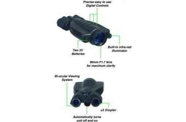 Image of ATN Night Shadow II Generation Night Vision Binocular