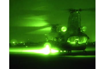 Image of ATN NVG7-3W Gen 3 White Phosphor Night Vision Goggle Kit, Black, NVGONVG73W