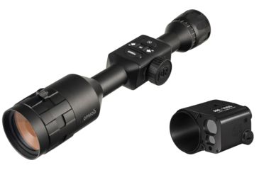 Image of ATN OPMOD X-Sight 4K Pro 3-14x Smart Ultra HD Day/Night Hunting Rifle Scope w/ ATN 1,000yd Auxiliary Ballistic Laser Rangefinder