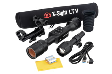 Image of ATN OPMOD X-Sight LTV 4-12x, Day/Night Hunting Rifle Scope, Black, DGWSXS309LTVO