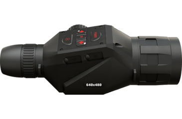 Image of ATN OTS 4T, 2.5-25x, 640x480, Thermal Viewer w/ Full HD Video rec, WiFi, Smooth zoom, iOS/Android Controlling App, Black, TIMNO4643A