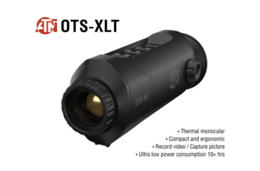 Image of ATN OTS-XLT 2-8x Thermal Viewer, 19mm, 160x120, Black, TIMNOXL119X