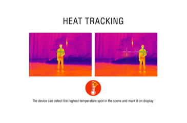 Image of ATN OTS-XLT 2-8x Thermal Viewer, 19mm, 160x120, Black, TIMNOXL119X