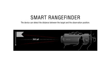 Image of ATN OTS-XLT 2-8x Thermal Viewer, 19mm, 160x120, Black, TIMNOXL119X