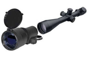 Image of ATN PS22-HPT Day/Night Tactical Kit - PS22-HPT Gen 2+ Night Vision Sight &amp; Leupold Mark 4 Rifle Scope