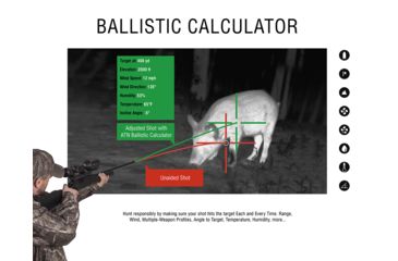 Image of ATN ThOR 4, 384x288 Sensor, 1.25-5x Thermal Smart HD Rifle Scope w/WiFi, GPS, Black, TIWST4381A