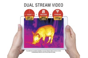 Image of ATN ThOR 4 Thermal Smart HD Rifle Scope, 2-8x25mm, Black, TIWST4382A