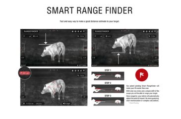 Image of ATN ThOR 4 Thermal Smart HD Rifle Scope, 1-10x19mm, Black, TIWST4641A