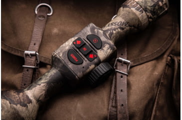 Image of ATN ThOR 4 Thermal Smart HD Rifle Scope, 2.5-25x50mm, Mossy Oak Elements Terra, TIWST4643AET