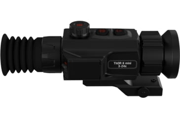 Image of ATN ThOR 6 Mini Compact 3-24x50mm Thermal Rifle Scope, 50 Hz, 640x512, Black, TIWST6M650