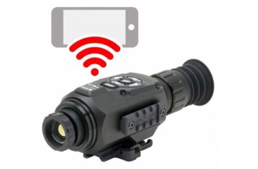 Image of ATN ThOR-HD Thermal Imaging Rifle Scopes, 1.5-15x, 25 mm, Multiple Patterns &amp; Color Options Reticles, Black, TIWSTH642A