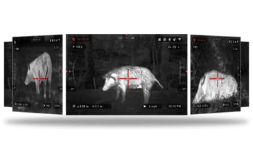 Image of ATN ThOR-HD Thermal Imaging Rifle Scopes, 1.5-15x, 25 mm, Multiple Patterns &amp; Color Options Reticles, Black, TIWSTH642A