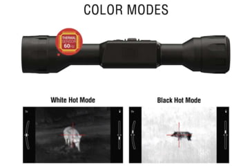 Image of ATN Thor-lt 160x120 Thermal Rifle Scope, Black - TIWSTLT150X