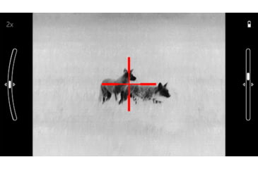 Image of ATN ThOR LT 320  Thermal Rifle Scope, 2-4x30mm, 30mm Tube, Black, TIWSTLT319X