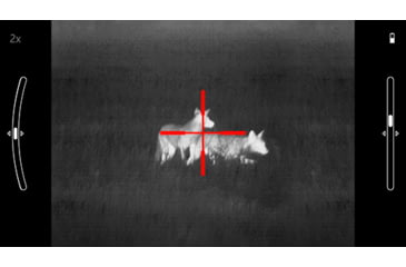 Image of ATN ThOR LT 320  Thermal Rifle Scope, 2-4x30mm, 30mm Tube, Black, TIWSTLT319X