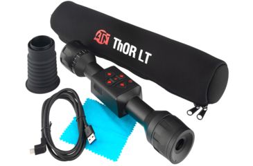 Image of ATN ThOR-LT 4-8x Thermal Rifle Scope, Black, TIWSTLT148X