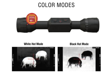Image of ATN Thor LTV 5-15x Thermal Imaging Rifle Scopes Gen 5, 320x240 w/ Video Recording, Black, TIWSTLTV335X