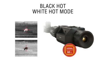 Image of ATN TICO LT 320 1.5 - 3x50 mm Thermal Clip-On,320x240, Black, TICOTLT350X