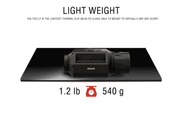 Image of ATN TICO LT 320 1.5 - 3x50 mm Thermal Clip-On,320x240, Black, TICOTLT350X