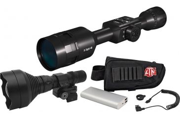 Image of ATN X-Sight 4K 3-14 Day/Night Beginner Kit Battery Pack w/ IR Illuminator