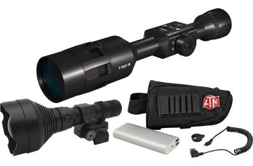 Image of ATN X-Sight 4K 5-20 Day/Night Beginner Kit Battery Pack w/ IR Illuminator