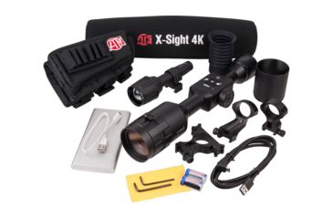 Image of ATN X-Sight 4K Pro Edition 3-14x Smart HD Day/Night Rifle Scope with FREE Battery Pack