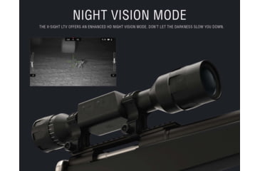 Image of ATN X-Sight LTV 3-9x30mm Day/Night Hunting Rifle Scope, Black, DGWSXS309LTV