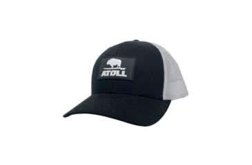Image of Atoll Board Co Atoll Boards Hat With Rubber iSUP Leash Patch - Black/White - Black/White, SQ6798563