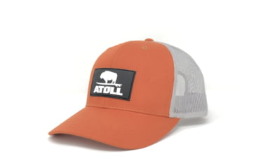 Image of Atoll Board Co Atoll Boards Hat With Rubber iSUP Leash Patch - SAFETY ORANGE - SAFETY ORANGE, SQ3162974
