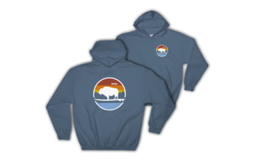 Image of Atoll Board Co Atoll Boards Landscape Hooded Sweatshirt - Black, XXL - Black,XXL, SQ1846378