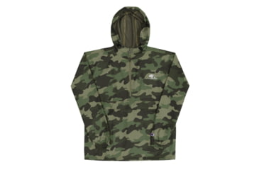 Image of Atoll Board Co Atoll Embroidered Champion Packable Unisex Jacket - Olive Green Camo, L - Olive Green Camo,L, 628E861415931Olive-Green-Camo-L